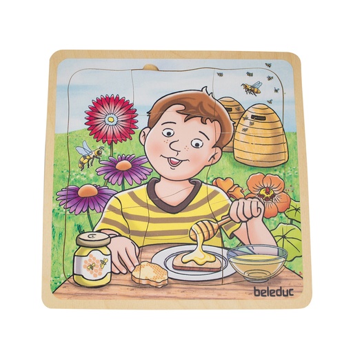 [A104286] Lagen-Puzzle "Honig"