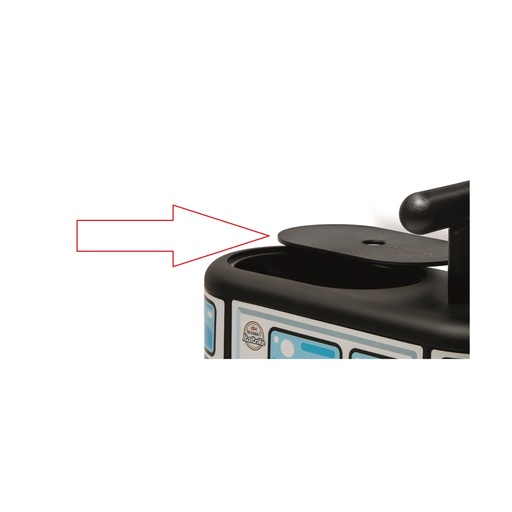 [112190/101130] Ersatzteil Sitzdeckel - Kübelrutscher