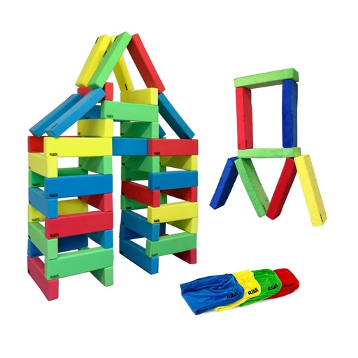 [107244] RIWI - Super Softe Riesenbausteinblöcke  inkl. Überzüge