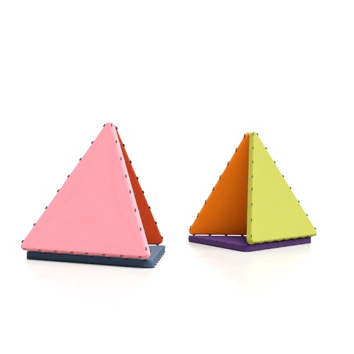 [107246] Magnetspielmatten 6er Set MEGA - Rainbow