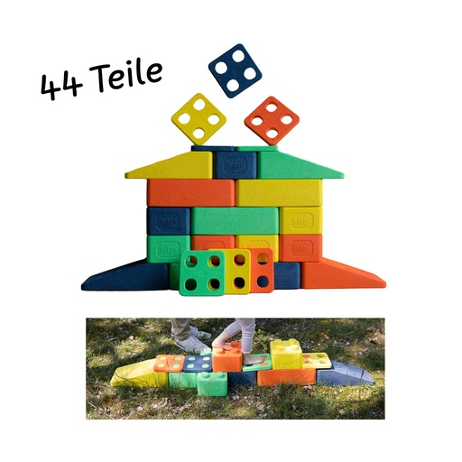 [107254] Bygge Riesen Klemmis Set 1 - 44 Teile