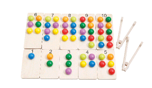 [103347] Kugelspiel "Zählen und Sortieren"