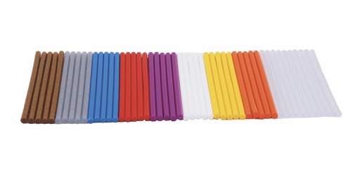 [113275] Bunte Gluesticks - für Heißklebepistole klein