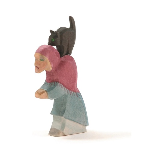 [105284] Hexe mit Katze