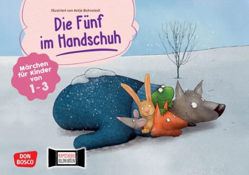 [4260179516764] Die Fünf im Handschuh. Kamishibai Bildkartenset 