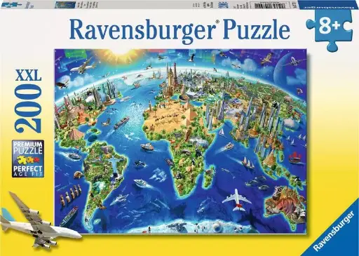 [104152] XXL Puzzle 200 Teile "Große weite Welt"