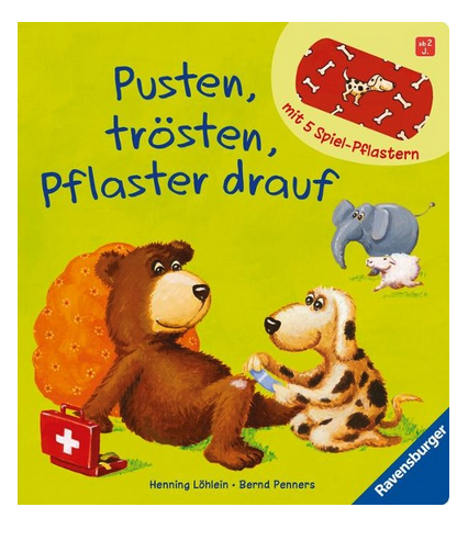 [978-3-473-43379-7] Pusten, trösten, Pflaster drauf!