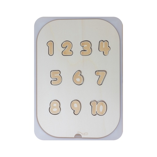 [106220] 3D-Zahlenplatte