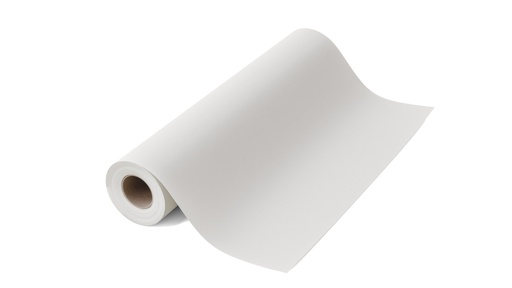 [110172W] Papierrolle weiß