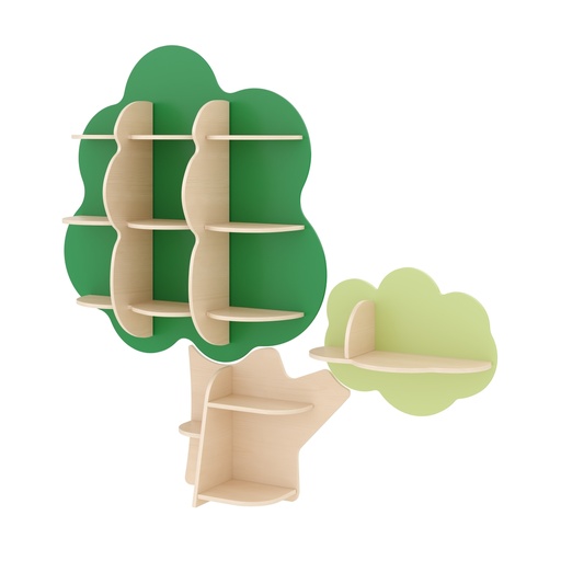 [KB1-PS043-F] Bücherregal Baum Groß
