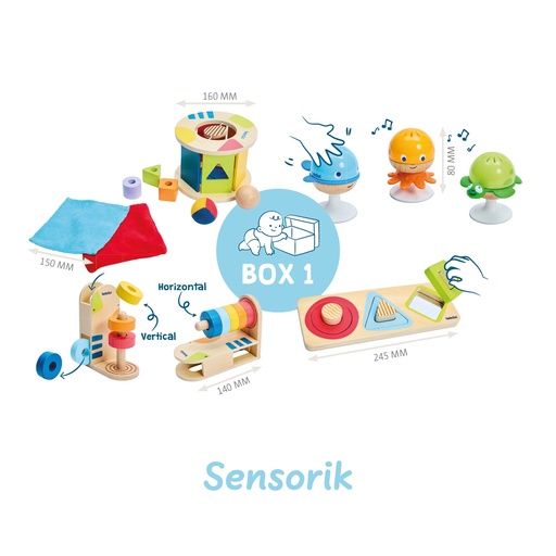 [101177] Kleine Entdecker Box 1 - Sensorik