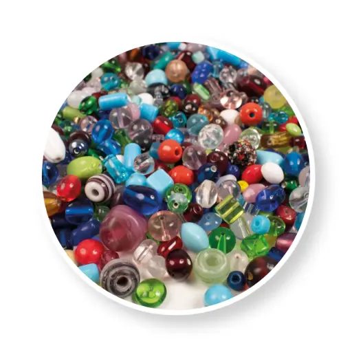 [113356] Schmuck Perlen - Glas Mix