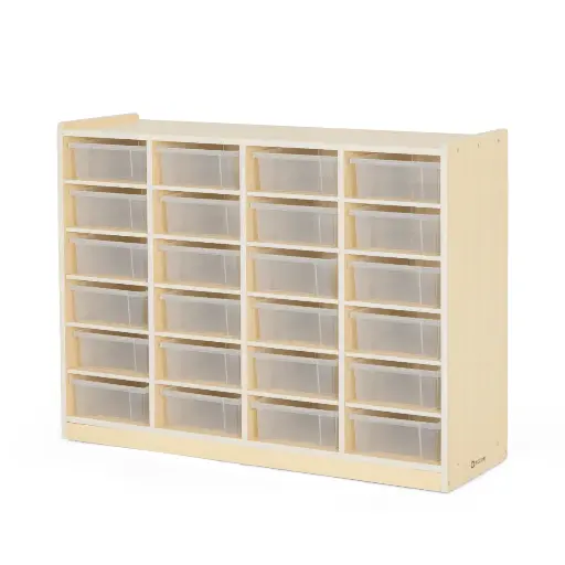 [110217] Regalschrank - 24 kleine Boxen