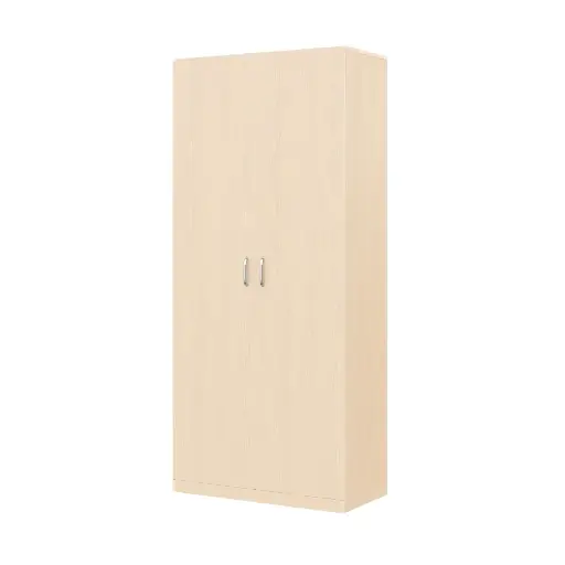 [110205] Regalschrank 180 cm - 2 Türen