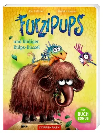 [978-3-649-65249-6] Furzipups und Rüdiger Rülps-Rüssel (Pappbilderbuch Miniausgabe)