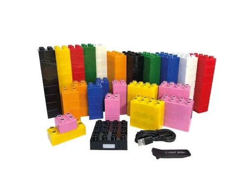 [103568] Light Stax Klemmbausteine Junior 120er Set