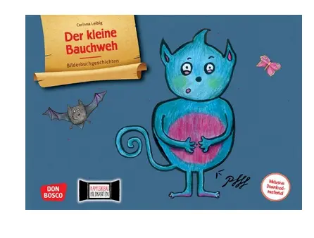 [4260179517983] Der kleine Bauchweh. Kamishibai Bildkartenset