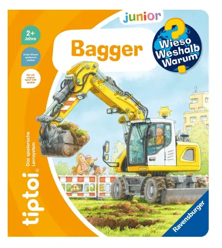 [978-3-473-49309-8] tiptoi® Wieso? Weshalb? Warum? junior - Bagger