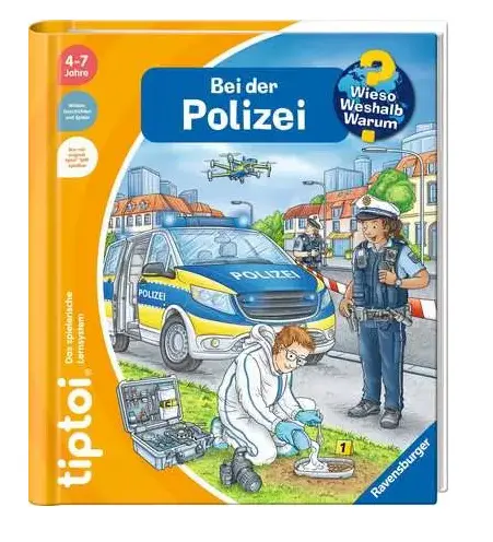 [978-3-473-49304-3] tiptoi® Wieso? Weshalb? Warum? - Bei der Polizei